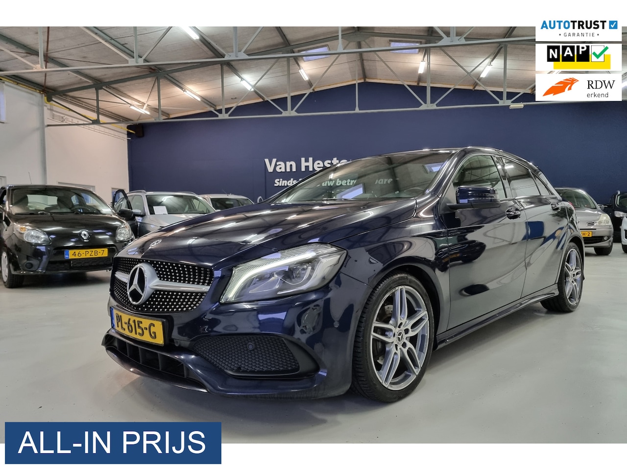 Mercedes-Benz A-klasse - 180 Business Solution AMG AUTOMAAT ✅NETTE AUTO! - AutoWereld.nl