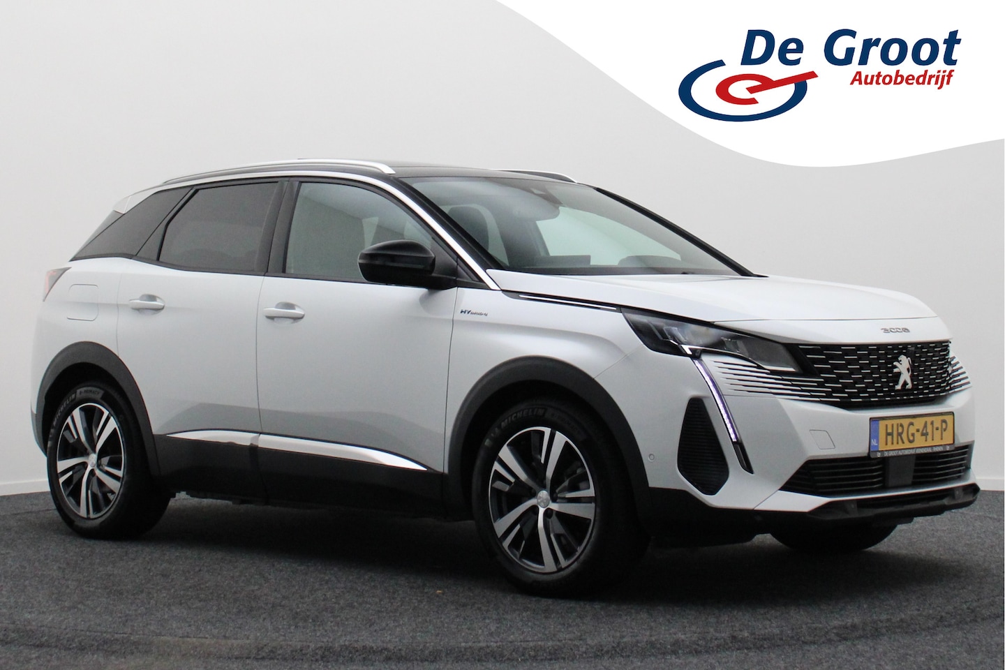 Peugeot 3008 - 1.6 HYbrid 300 Allure Pack Business 4WD Panoramadak, 360° Camera, Virtual Cockpit, Apple C - AutoWereld.nl