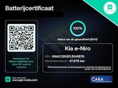 Kia e-Niro - EXECUTIVELINE 64 KwH 1e EIG. ACCUTEST 100% WLTP 3-FASE. 204 PK . BEREIK WLTP 478 KM NAVI.D
