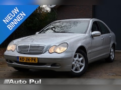 Mercedes-Benz C-klasse - 180 K. Elegance Automaat/NL-Auto/Ecc/Cr-Controle/Trekhaak-Afneembaar