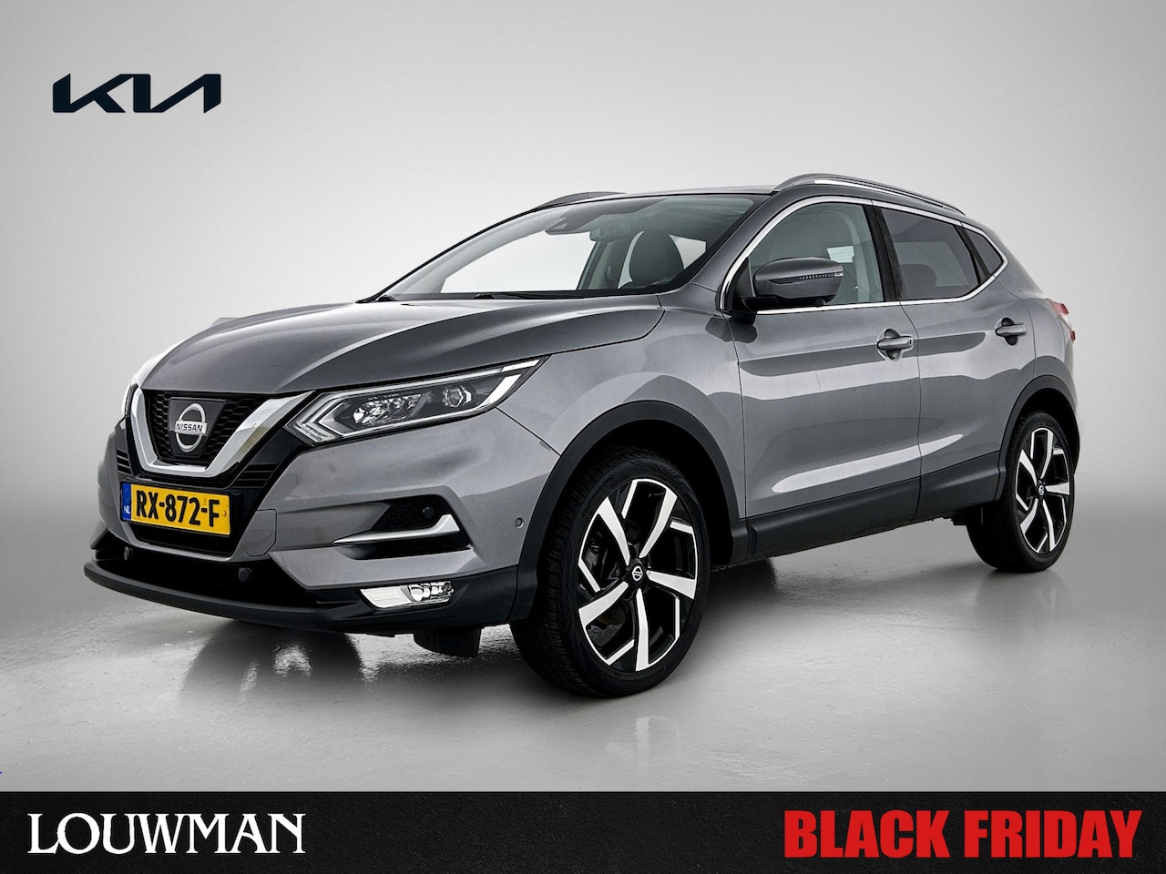 Nissan Qashqai - 1.2 Tekna + | Trekhaak | Panoramadak | 360 Camera | Stoelverwarming | Nederlandse auto | B - AutoWereld.nl