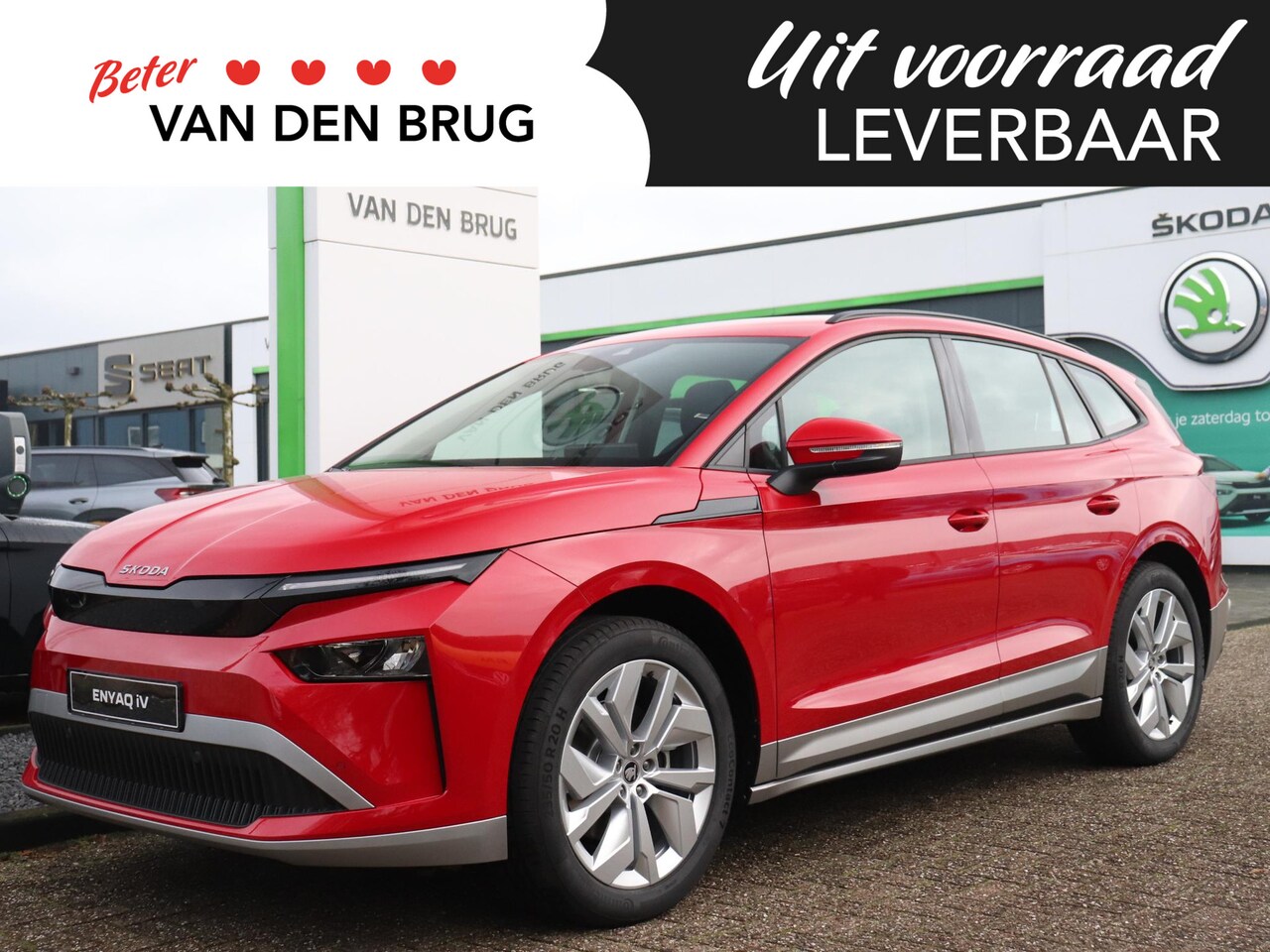 Skoda Enyaq iV - 60 Selection | Trekhaak | Achteruitrijcamera | Dodehoek detectie | Adaptive cruise control - AutoWereld.nl