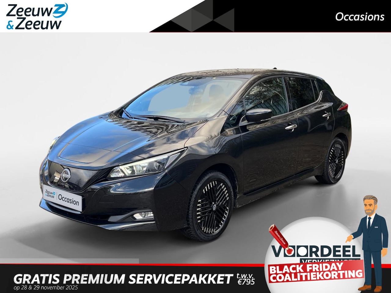 Nissan LEAF - e+ N-Connecta 62 kWh GROTE ACCU! SUPER SCHERP | NAVIGATIE | CLIMATE CONTROL | 360 © CAMERA - AutoWereld.nl