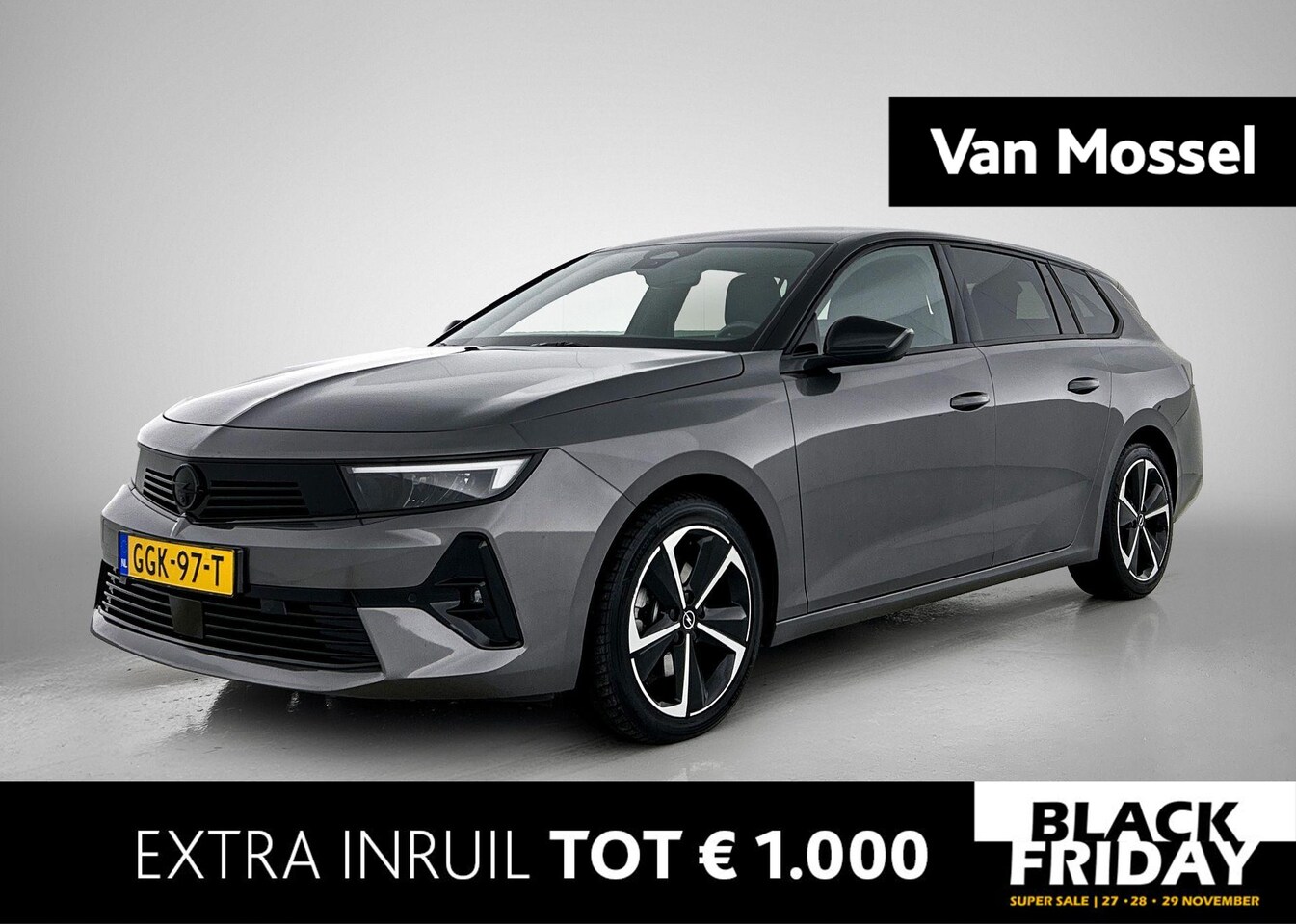 Opel Astra Sports Tourer - 1.2 Turbo Hybrid GS | Navigatie | Climate control  17" Lichtmetalen velgen - AutoWereld.nl