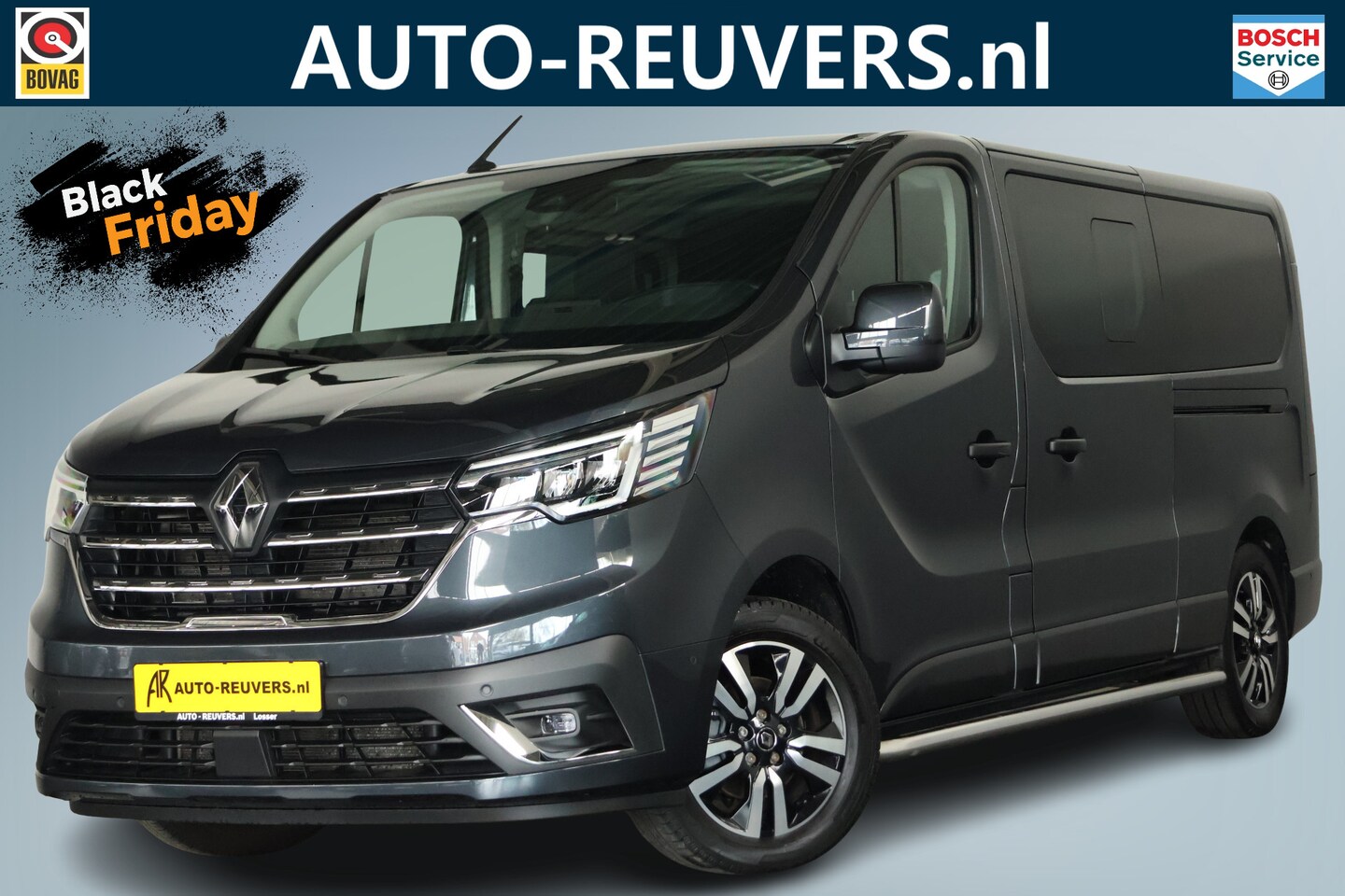 Renault Trafic - 2.0 dCi 170 T29 L2H1 DC Luxe / LED / Navi / ACC / Cam / Clima - AutoWereld.nl