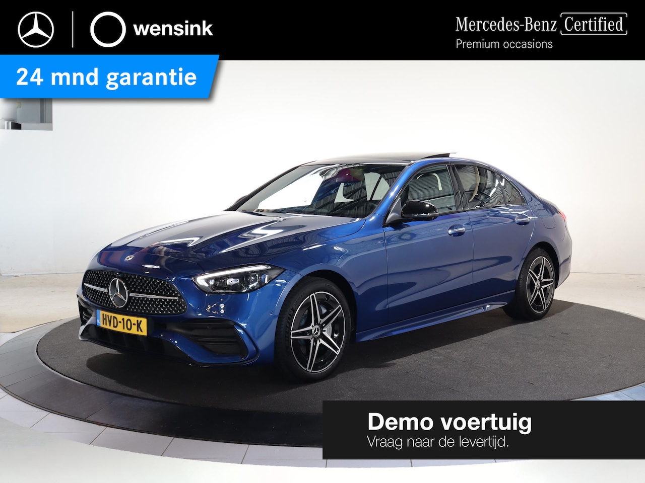 Mercedes-Benz C-klasse - 300e AMG Line | Panoramaschuifdak | Night | Premium pakket | Winter pakket | Augmented Rea - AutoWereld.nl