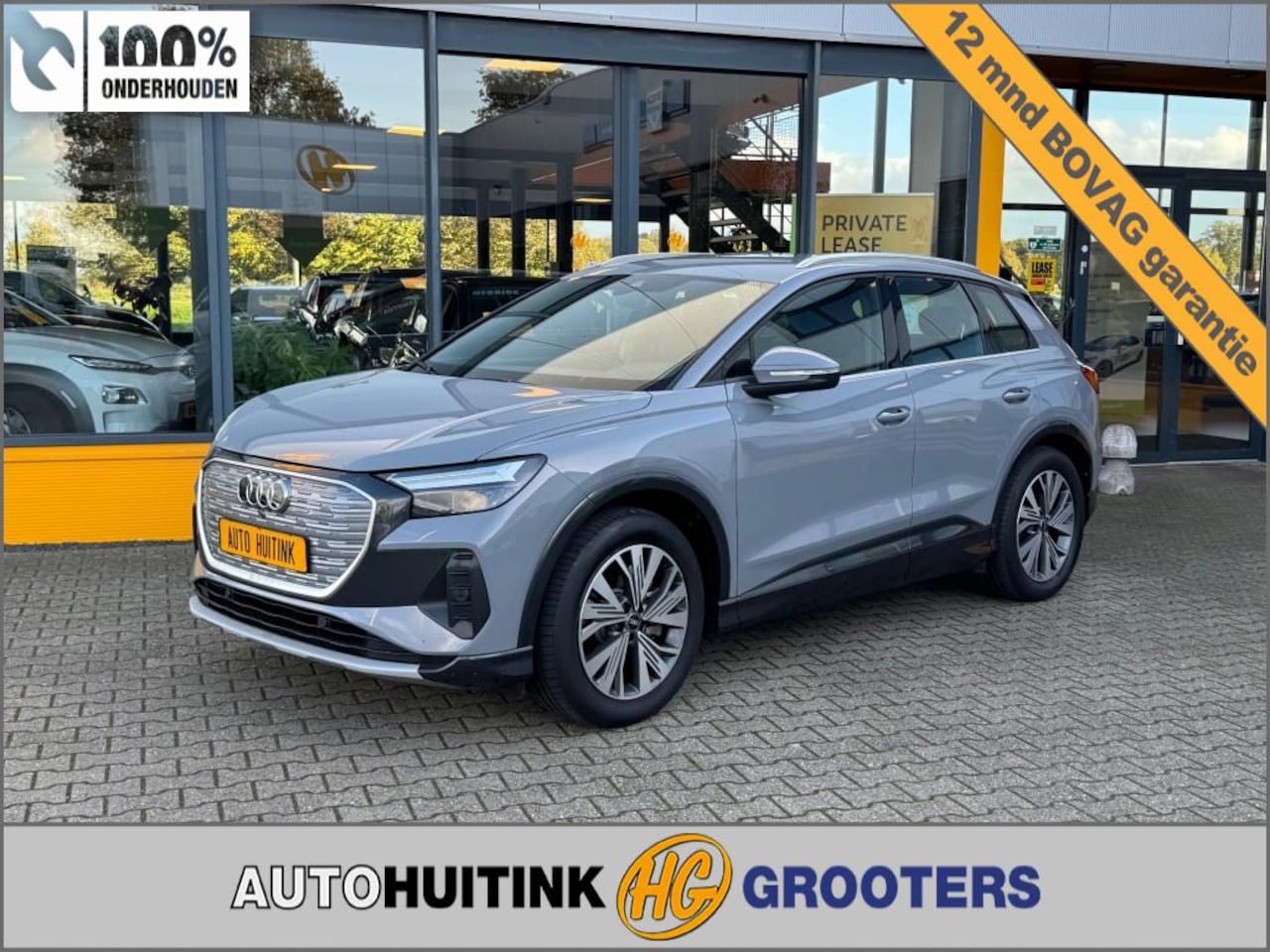 Audi Q4 e-tron - 40 204 pk  77 kWh - stoelverwarming - incl. set org winterwielen - AutoWereld.nl