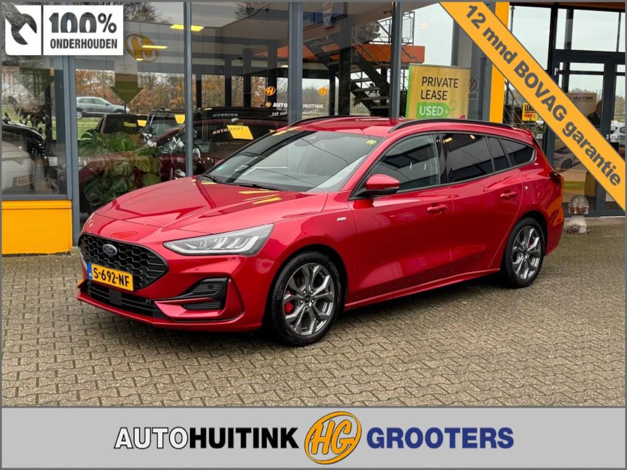 Ford Focus - 1.0 Hybride ST Line X - 1e eigenaar - winterpakket - camera - Driv. ass. Pack - AutoWereld.nl