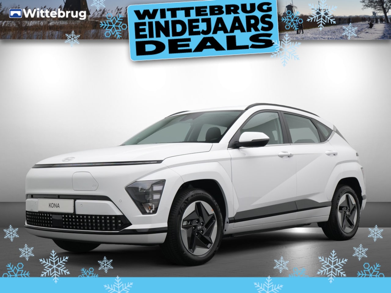 Hyundai Kona Electric - Comfort Smart 65.4 kWh Volledig Elektrisch, met Warmtepomp, Navigatie, Automatische Aircon - AutoWereld.nl