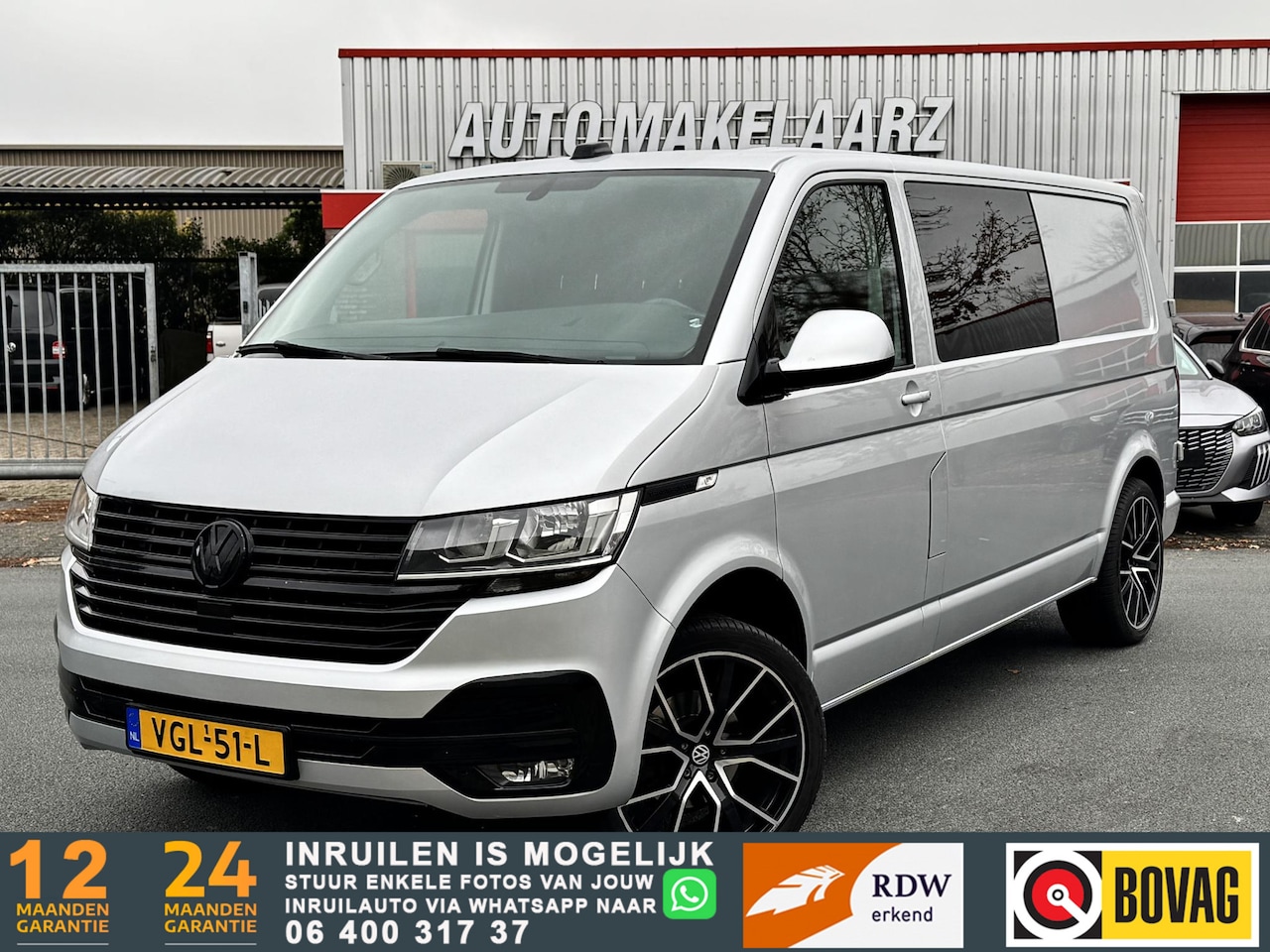 Volkswagen Transporter - 2.0 TDI L2H1 30 DC Highline NAP CarPlay - AutoWereld.nl