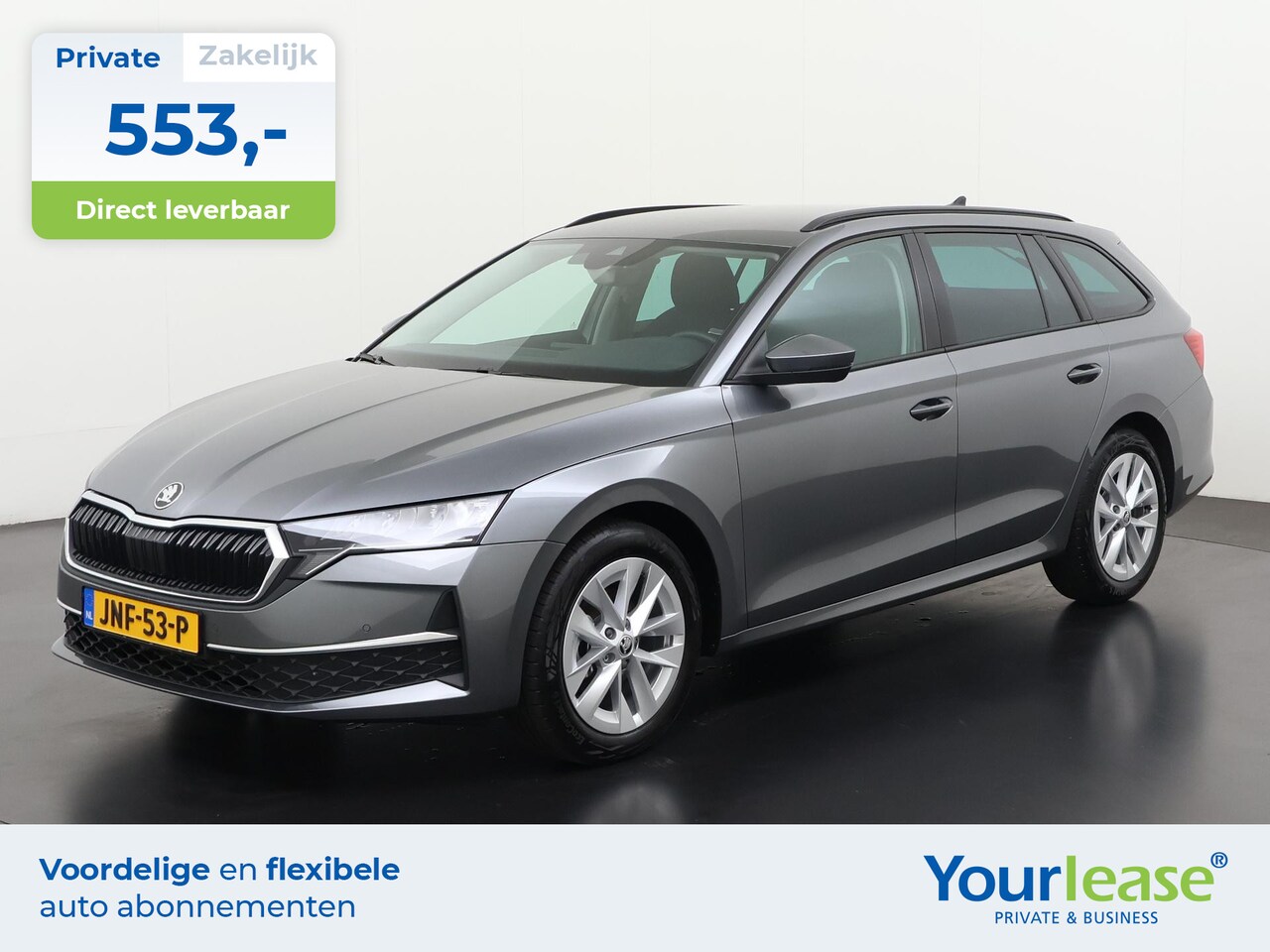 Skoda Octavia Combi - 1.5 TSI MHEV Business Edition | All-in 553,- Private Lease | Direct uit voorraad - AutoWereld.nl