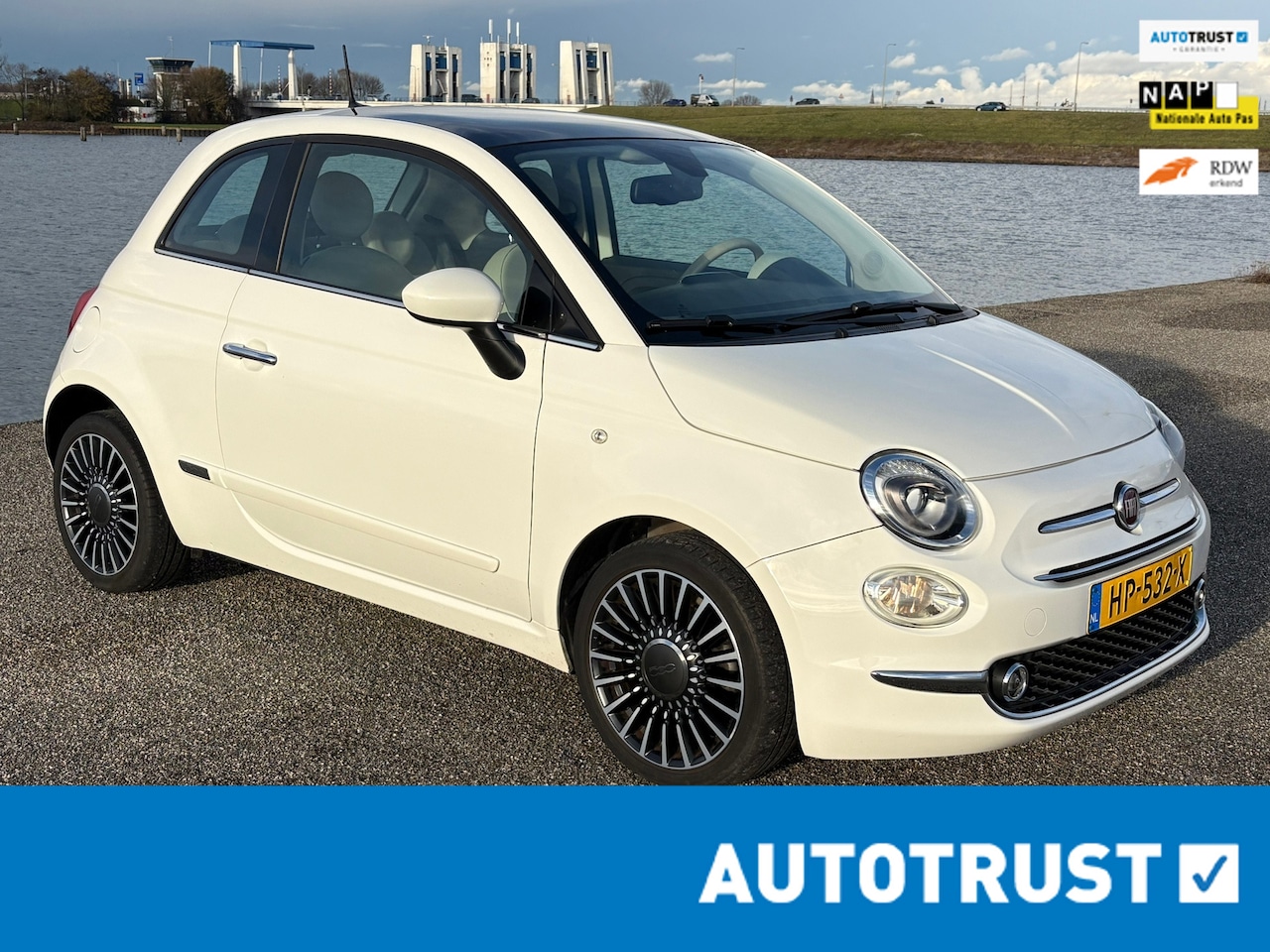 Fiat 500 - 0.9 TwinAir Turbo Lounge/Cilma/parksnr/NL/Pano - AutoWereld.nl