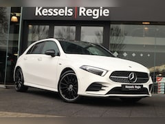 Mercedes-Benz A-klasse - 250 e AMG Pano Burmester HuD Memory Ambient Keyless Camera Bliss 19”