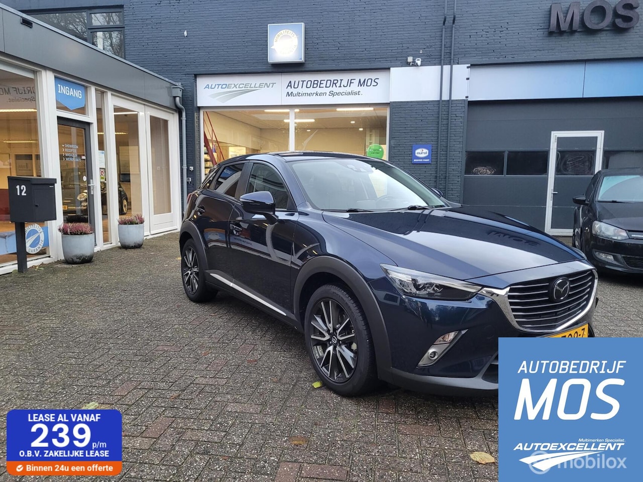 Mazda CX-3 - 2.0 SkyActiv-G 120 GT-M Adapt.Cruise Camera lage km stand - AutoWereld.nl