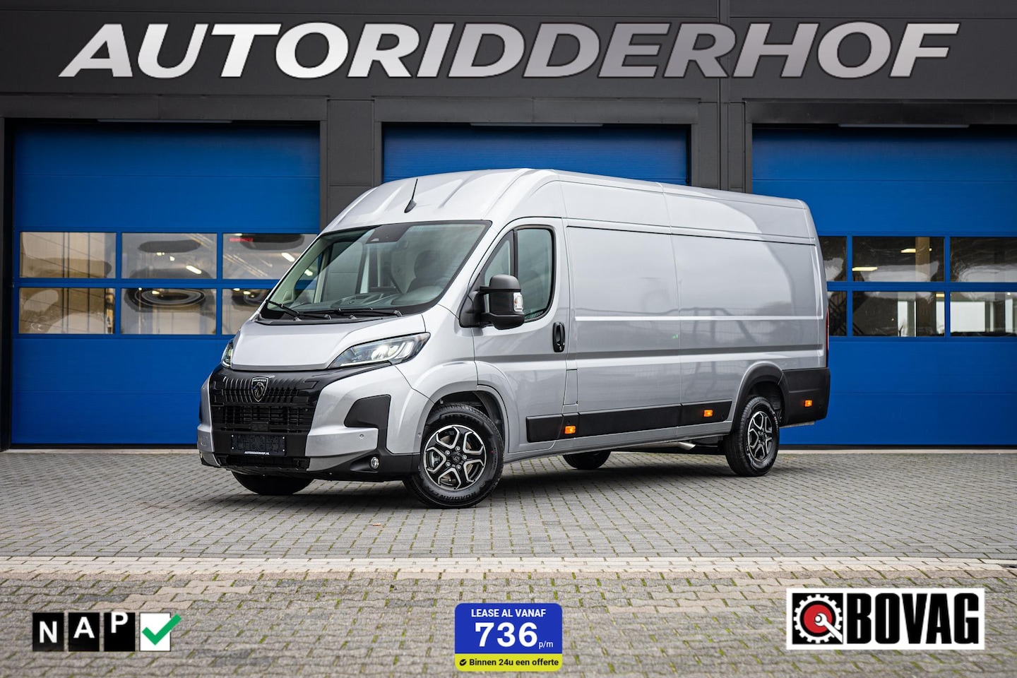 Peugeot Boxer - L4H2 2.2 BlueHDi 180 EAT8 Vol opties BPM vrij! - AutoWereld.nl