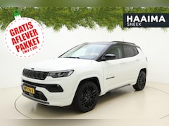 Jeep Compass - 4xe 240 Plug-in Hybrid Electric S Automaat | Navigatie | Lederen bekleding | Camera | Keyl