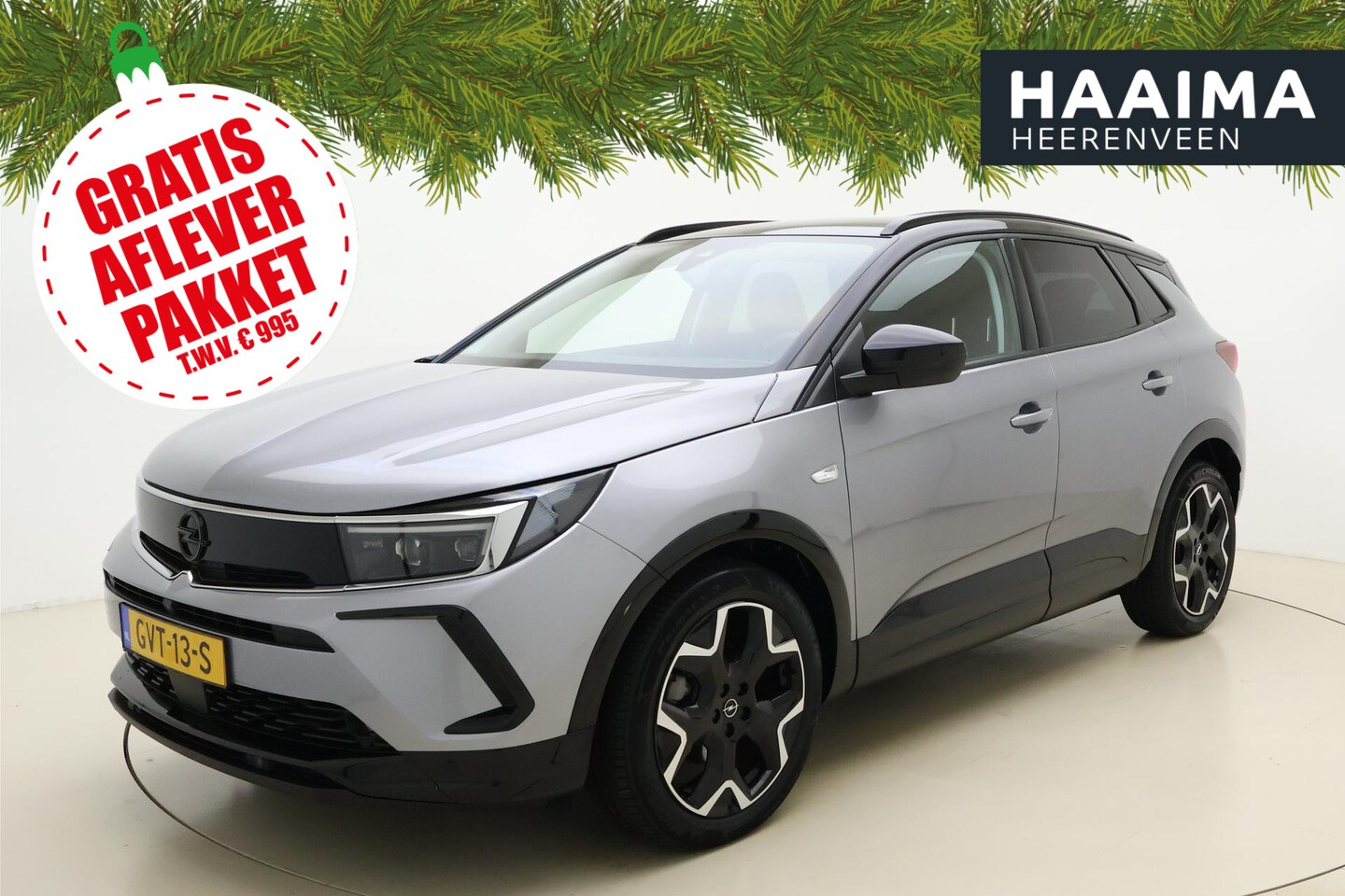 Opel Grandland - 1.2 Turbo 145pk Automaat Hybrid GS | Alcantara | Navigatie | Elektrische achterklep | Matr - AutoWereld.nl