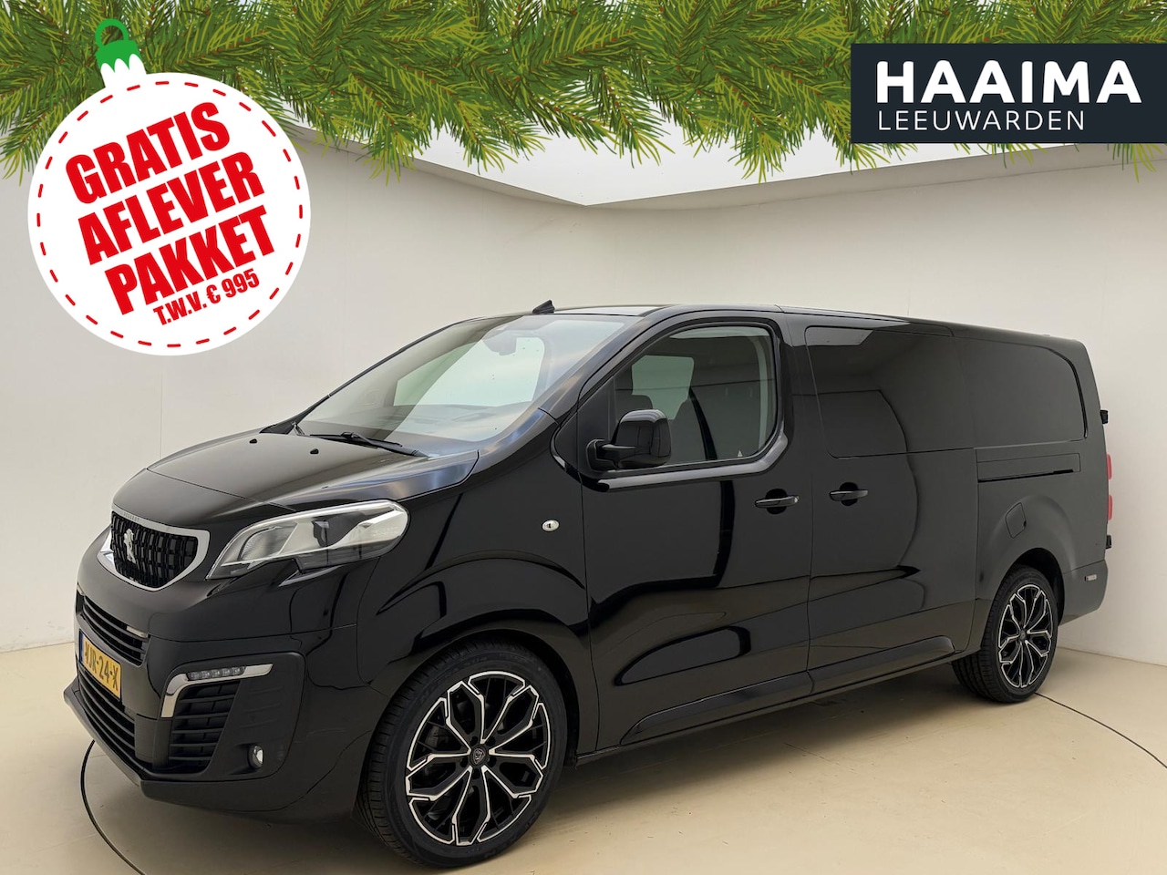 Peugeot Expert - 2.0 BlueHDI Long Asphalt DC 180 PK | Automaat | 19" inch velgen | Trekhaak | Camera | Stoe - AutoWereld.nl