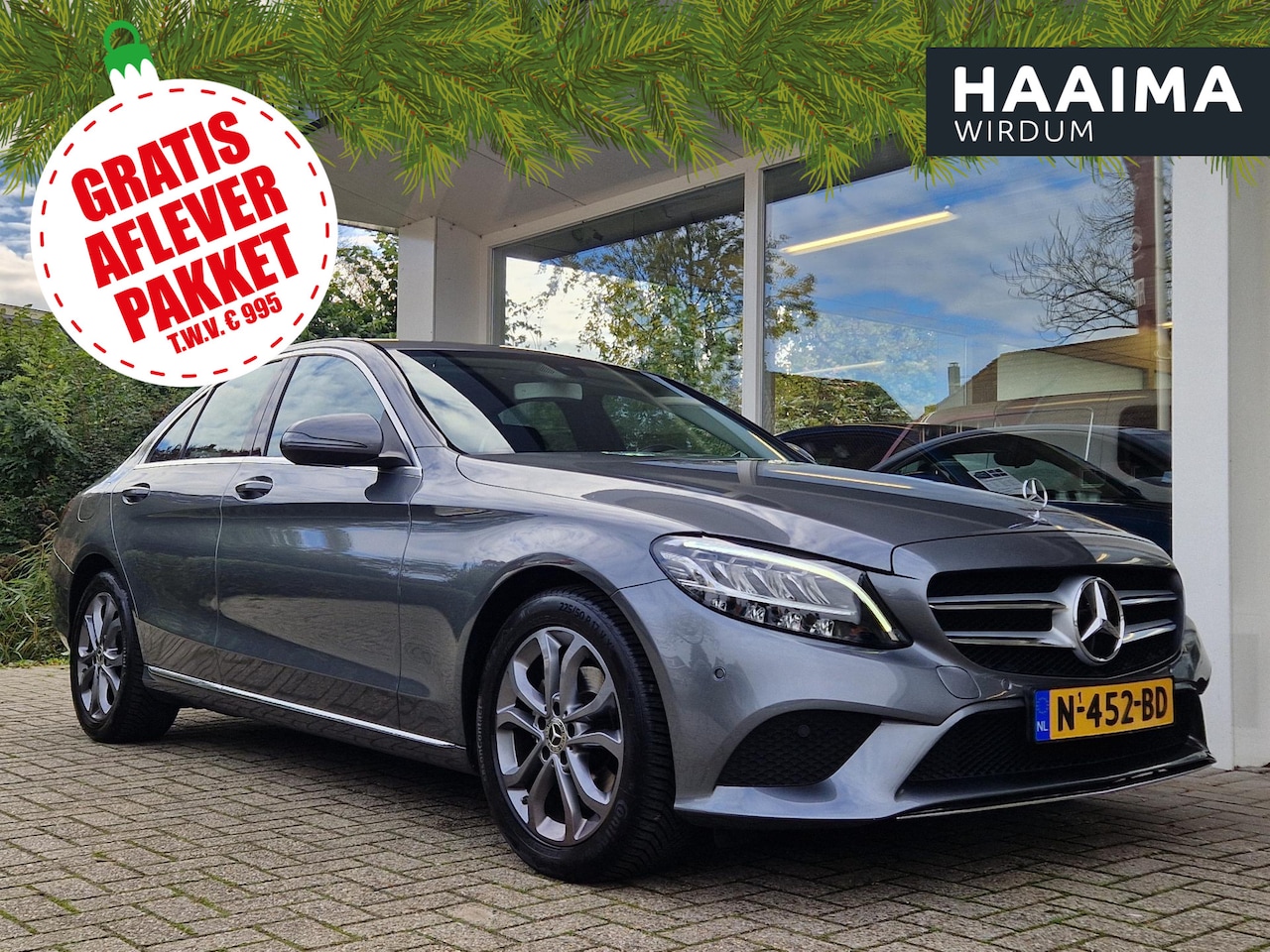 Mercedes-Benz C-klasse - 180 Advantage Pack | Navigatie | Climate & Cruise Control | Stoelverwarming | Leder | - AutoWereld.nl