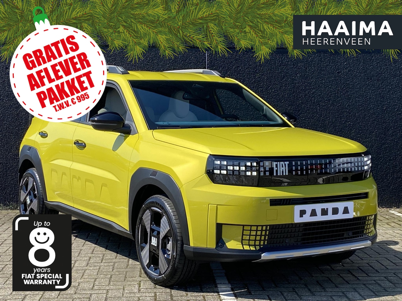 Fiat Grande Panda - La Prima 44 kWh | Stoel-, Stuur & voorruit verwarming | Frontlader | Navigatie | Achteruit - AutoWereld.nl
