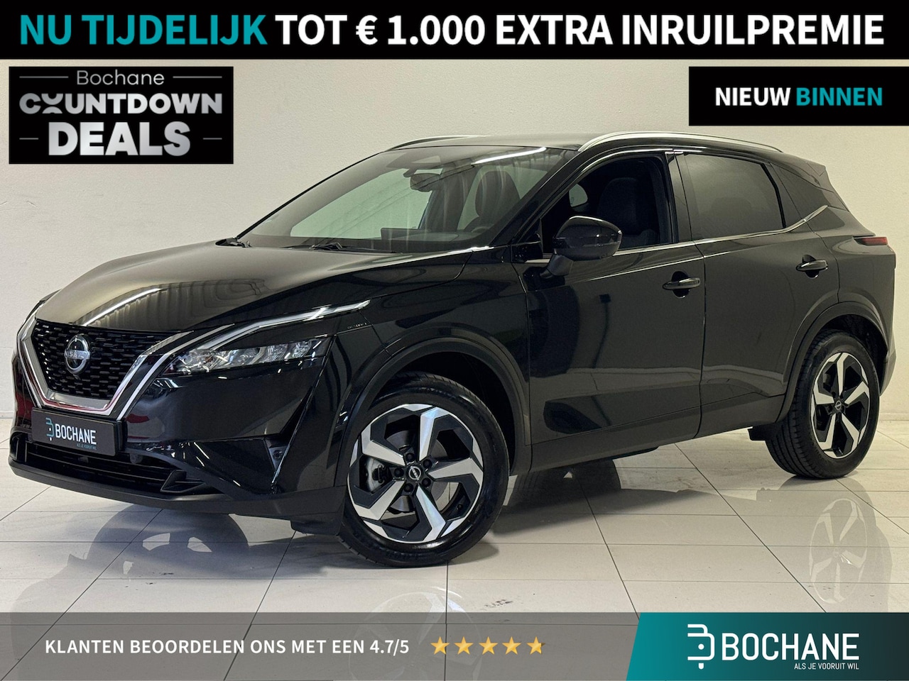 Nissan Qashqai - 1.3 MHEV Xtronic Business Design | Trekhaak | Panoramadak | 360º Camera | - AutoWereld.nl