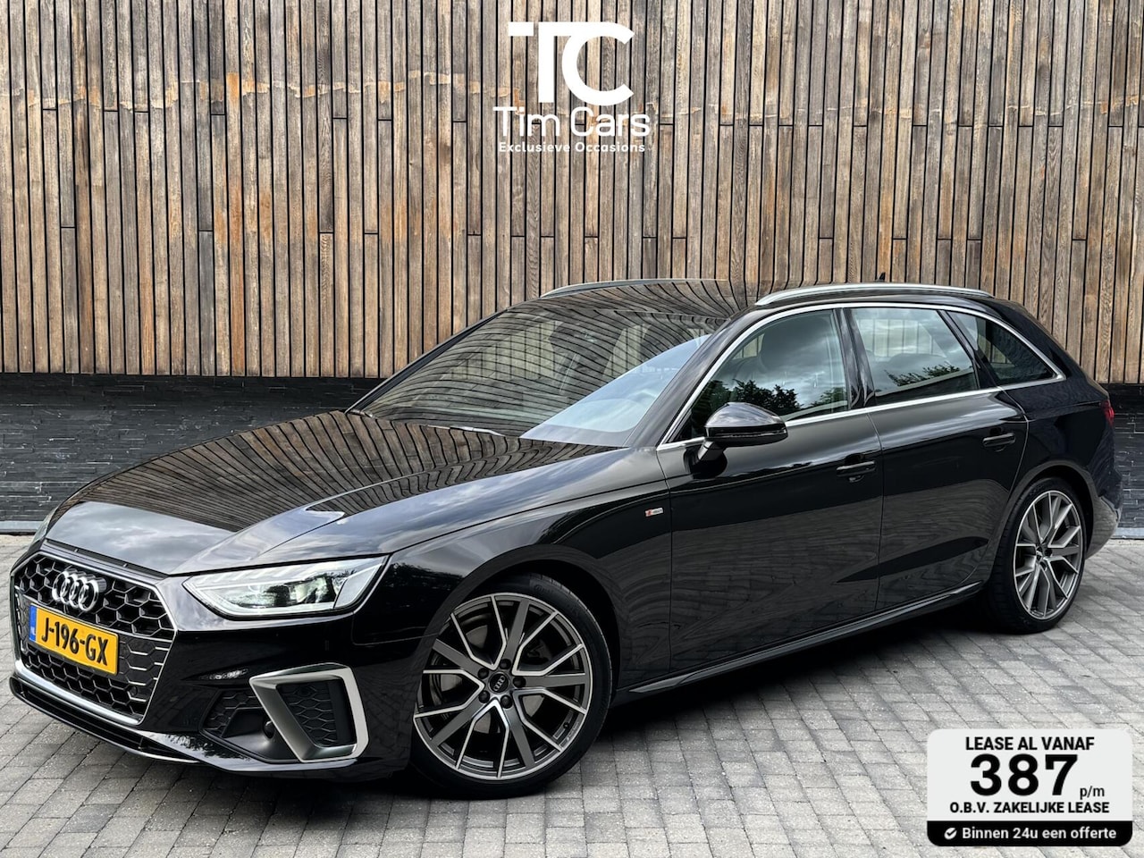 Audi A4 Avant - 40 TFSI S-line Automaat | Volleer | Adaptieve cruise control | Lane assist | Afgevlakt spo - AutoWereld.nl