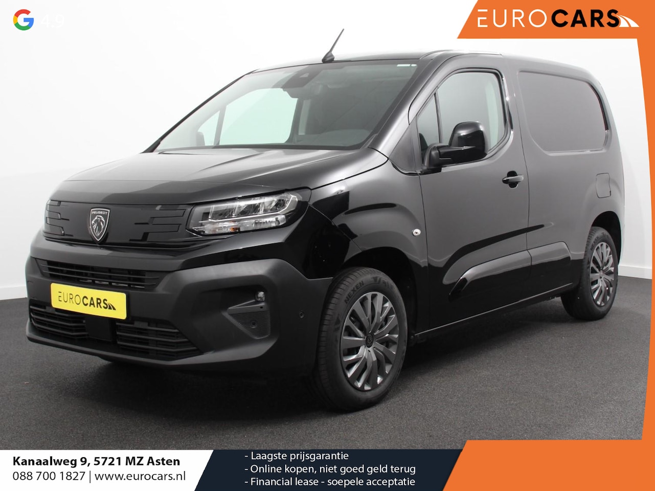 Peugeot Partner - 1.5 BlueHDi 130 EAT8 S&S L1 Automaat Navigatie Apple Carplay / Android Auto DAB trekhaak C - AutoWereld.nl