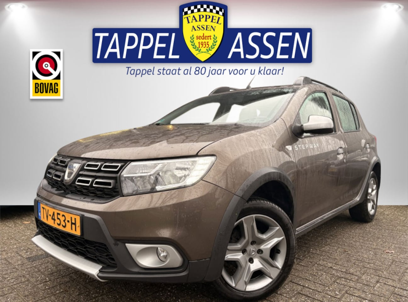 Dacia Sandero Stepway - 0.9 TCe SL Airco/Camera/Navi/Leer - AutoWereld.nl