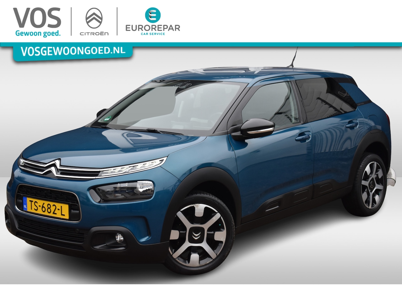Citroën C4 Cactus - PureTech 110 Shine Navi | Airco | comfort Seats | 17 inch velgen | - AutoWereld.nl