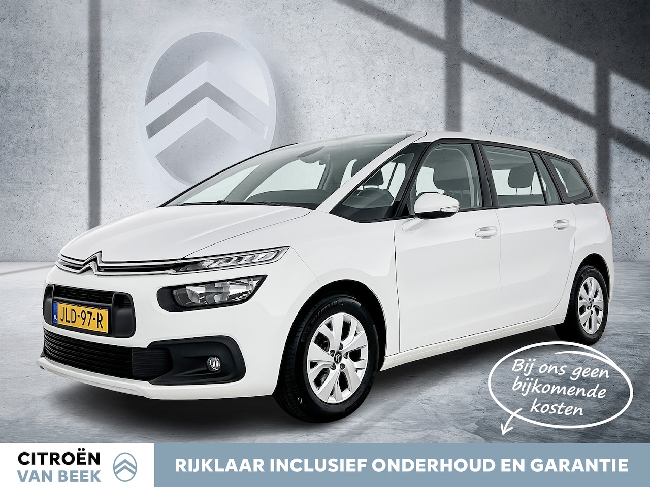 Citroën Grand C4 SpaceTourer - 130 PK Business | Rijklaar | Stoelverwarming | Parkeersensoren | Apple Carplay | - AutoWereld.nl