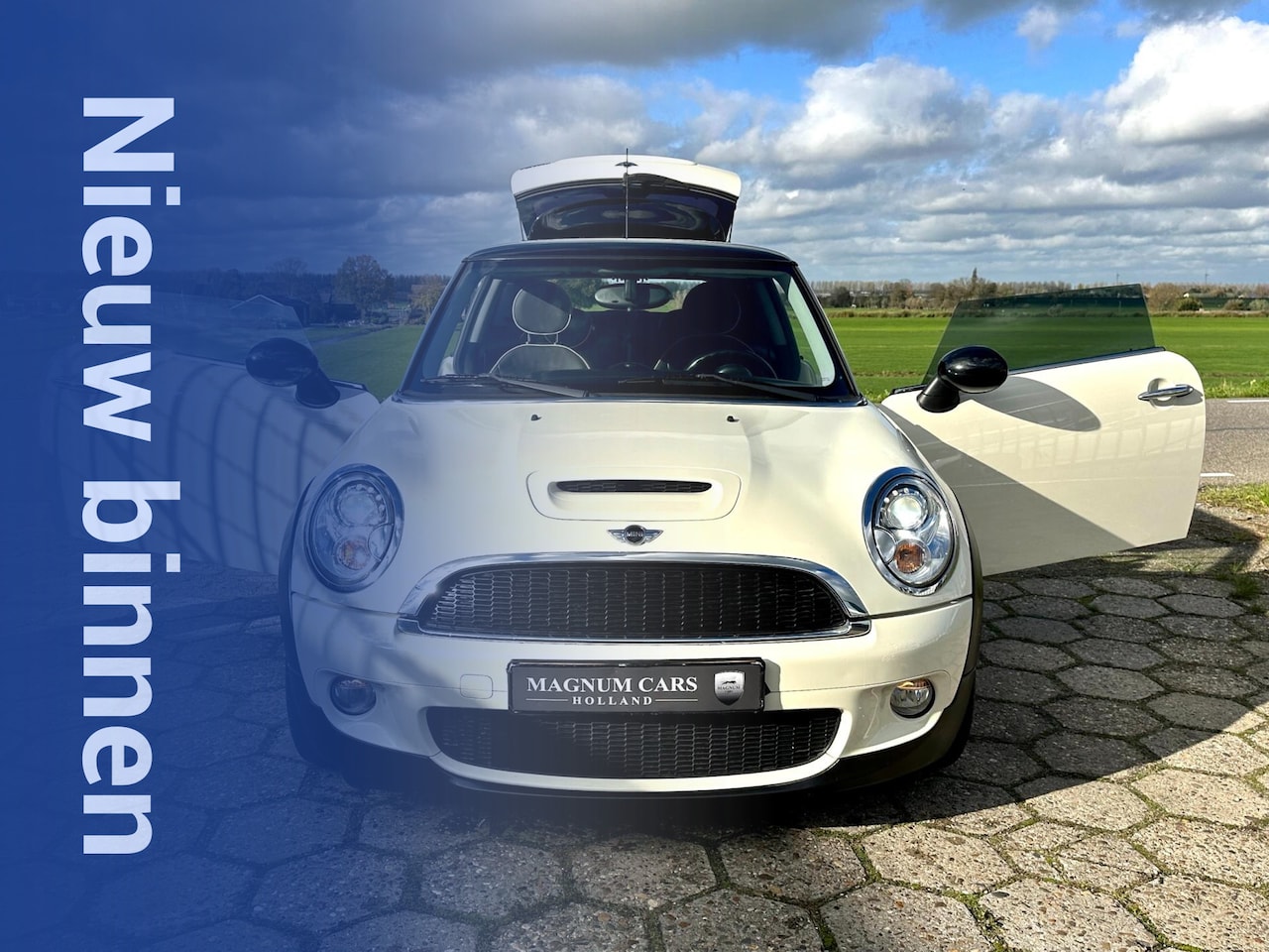 MINI Cooper S - Mini 1.6 Airco Xenon verl, Leder Velgen Cruise control - AutoWereld.nl