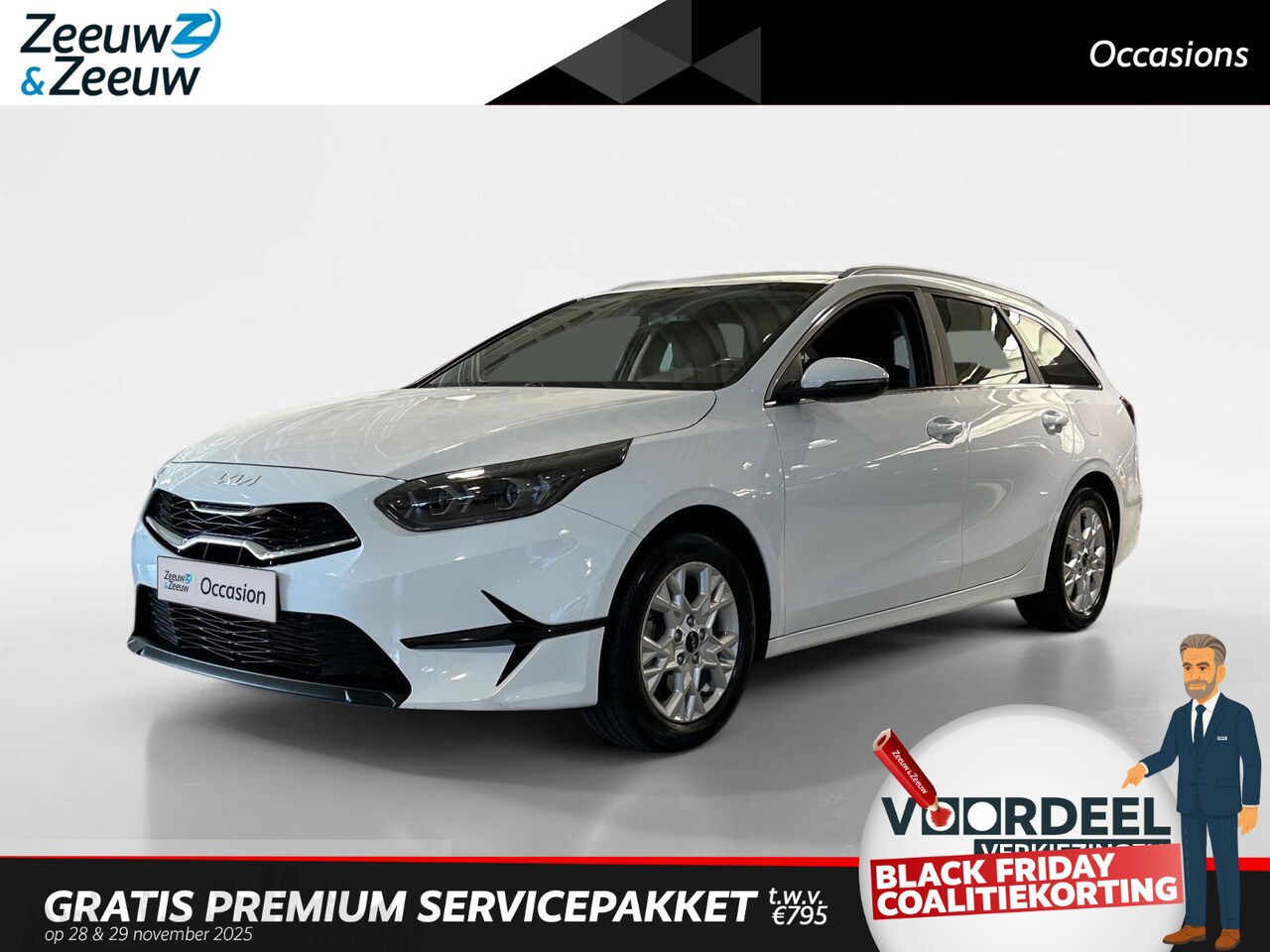 Kia Cee'd Sportswagon - Ceed 1.0 T-GDi DynamicLine | Apple Carplay / Android Auto | Navi | Licht + Regensensor | P - AutoWereld.nl