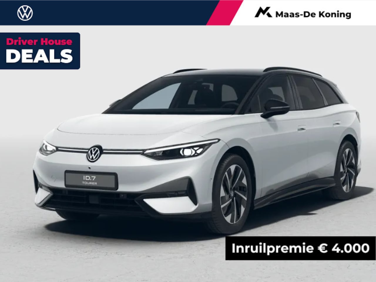 Volkswagen ID.7 - Pro Limited Edition 77 kWh accu 286 PK · Draadloze telefoonlader · 360 camera · verwarmde - AutoWereld.nl