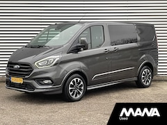 Ford Transit Custom - 310 2.0 TDCI L1H1 Sport DC Automaat LM velgen Airco Cruise Trekhaak