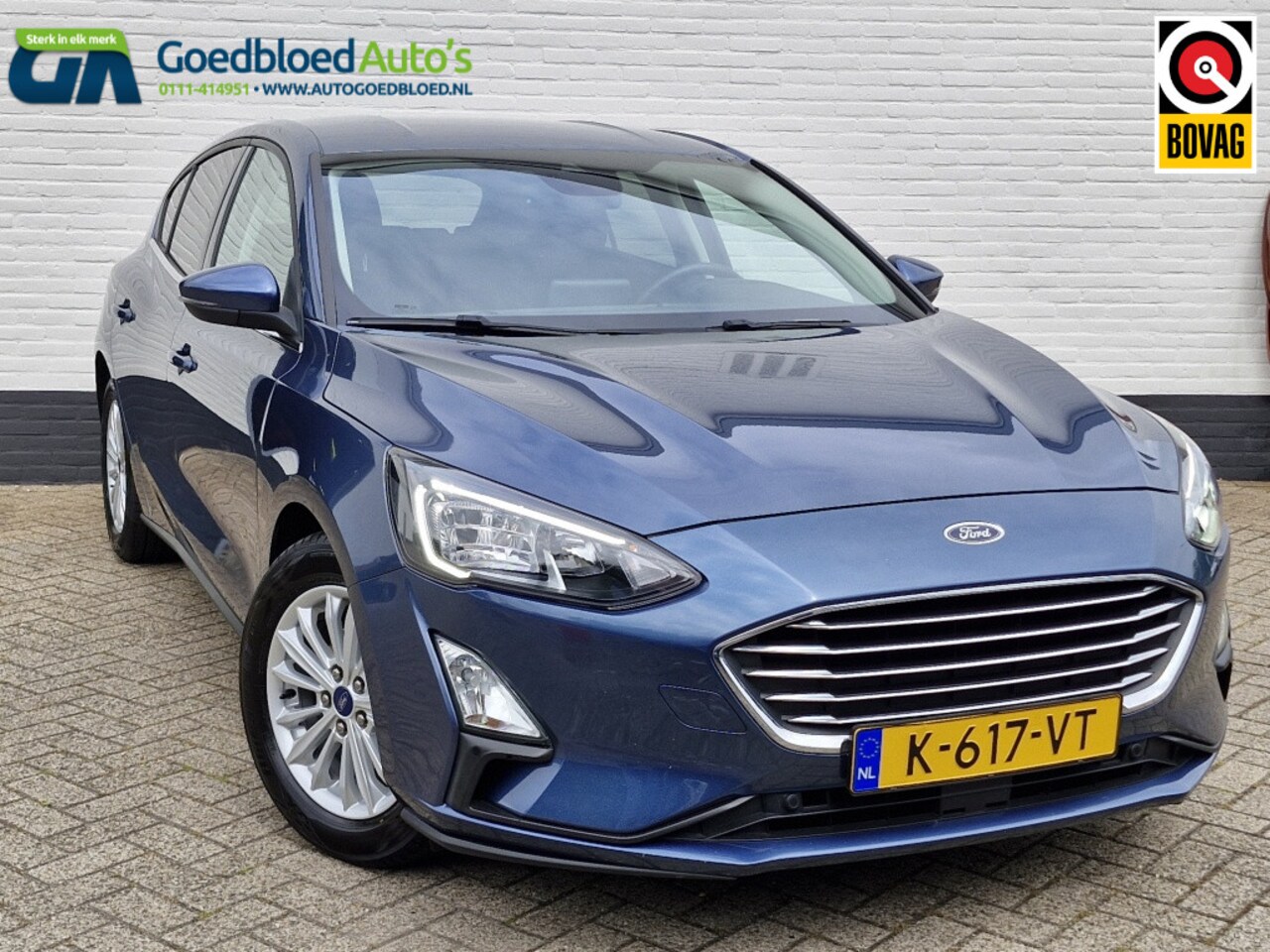 Ford Focus - 125 pk Hybrid Titanium X Business | Park. sens v/a | Keyless | C - AutoWereld.nl