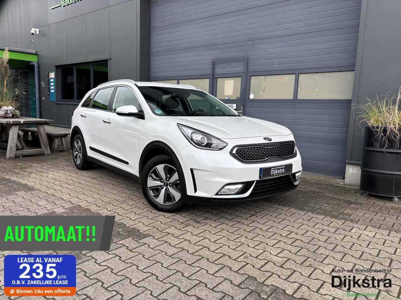 Kia Niro - 1.6 GDi Hybrid DynamicLine AppleCarPlay/ AndroidAuto/ Cruise Control/ Afneembare Trekhaak/ - AutoWereld.nl