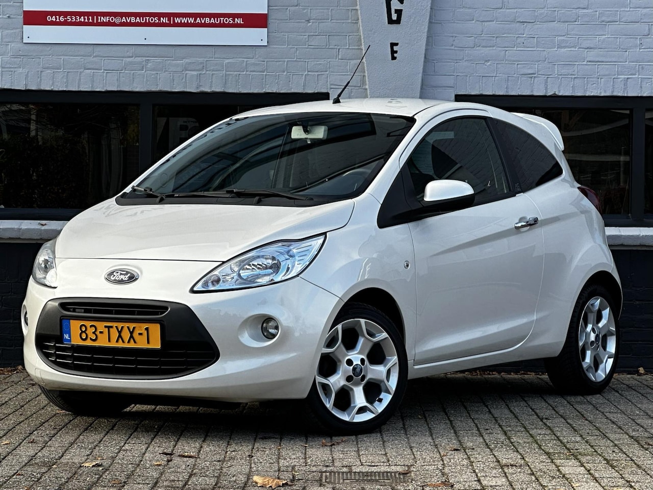 Ford Ka - 1.2 Titanium X start/stop Airco Parelmoer - AutoWereld.nl