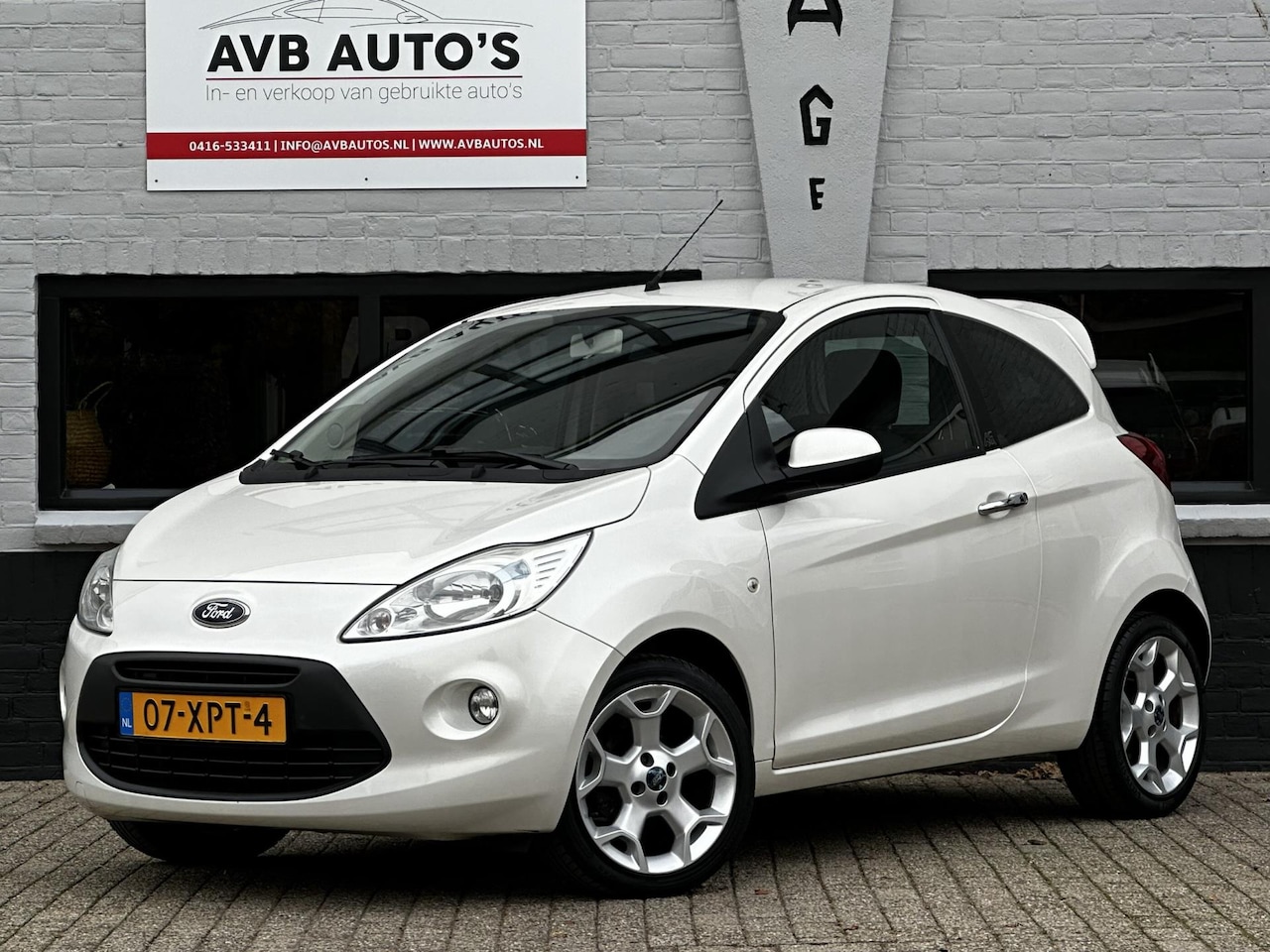 Ford Ka - 1.2 Titanium X Airco Parelmoer Dealer Onderhouden - AutoWereld.nl