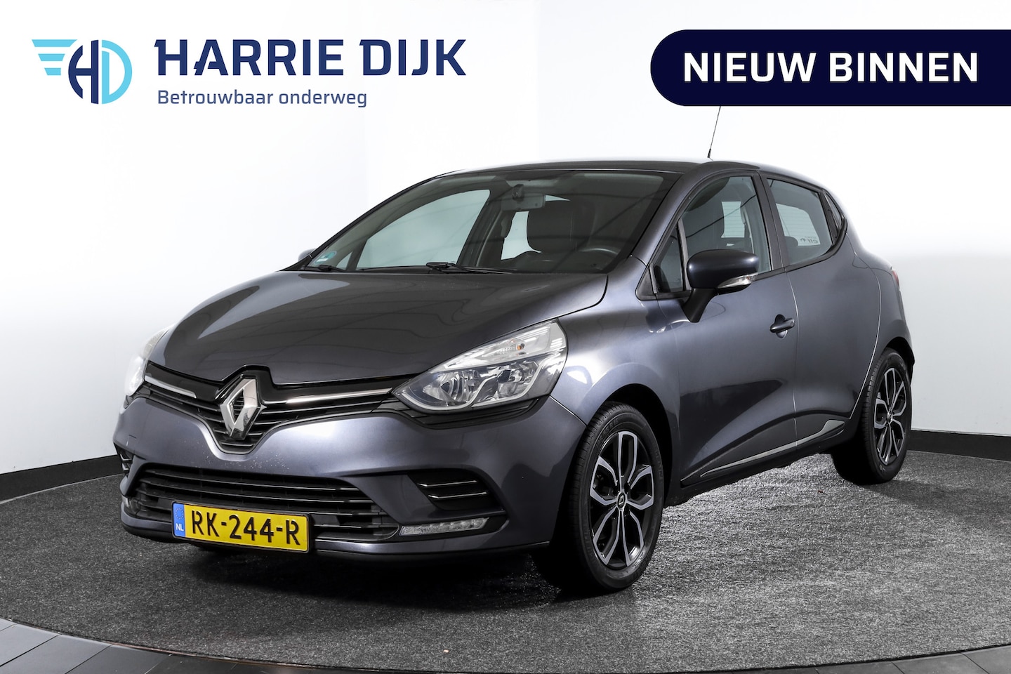 Renault Clio - 90 PK 0.9 TCe Zen Orig. NL | Cruise | PDC | NAV | Airco | DAB | Afn. Trekhaak | LM 16" | - AutoWereld.nl