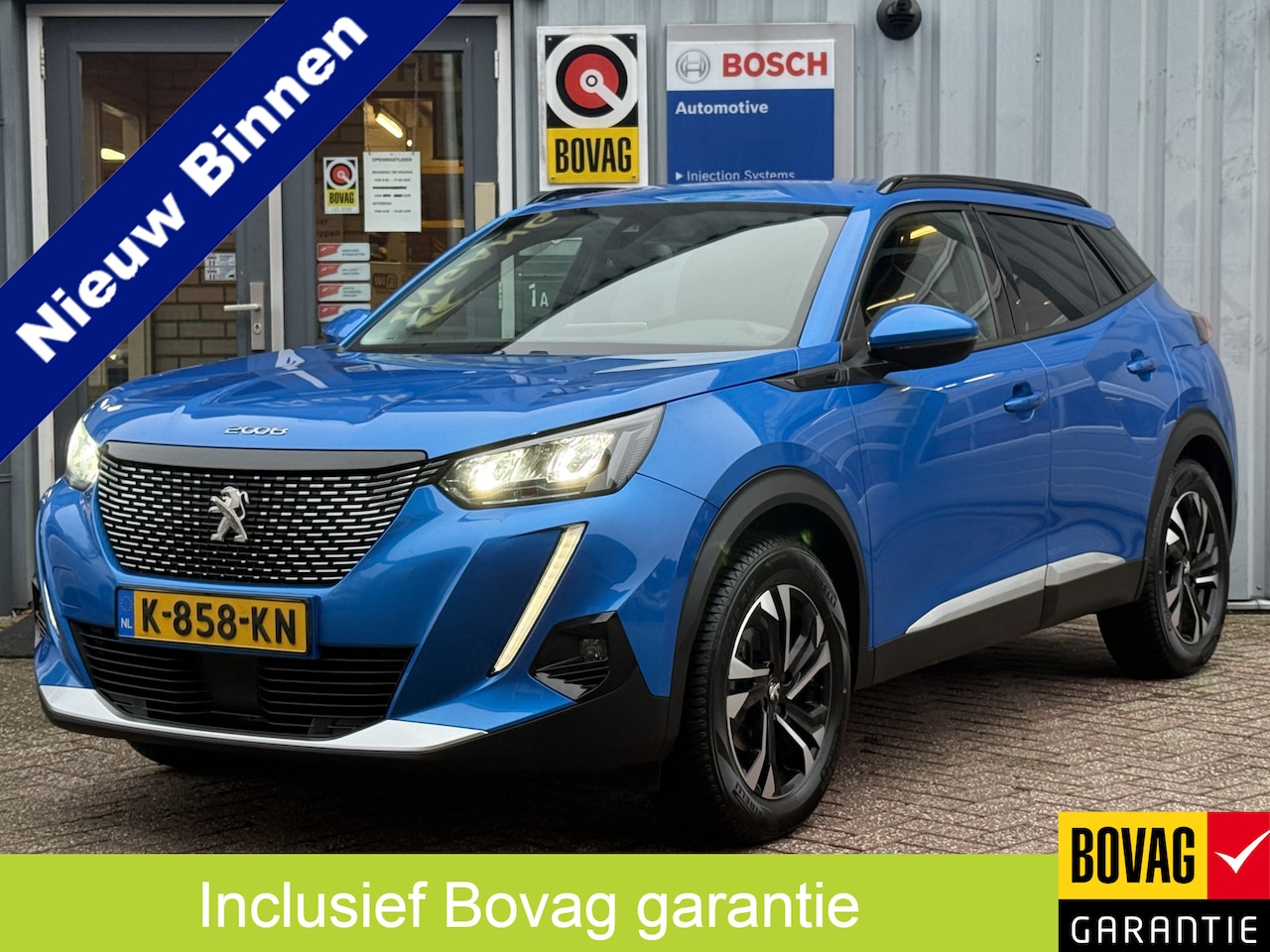 Peugeot 2008 - 1.2 PureTech Blue Lease Allure | 360 CAMERA | TREKHAAK | VOL LED | DAB | - AutoWereld.nl