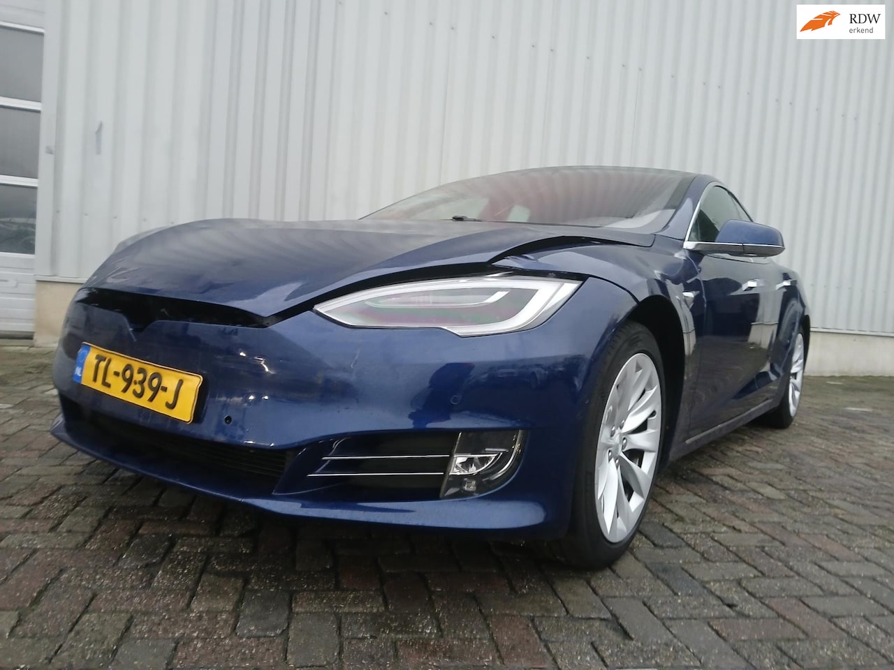 Tesla Model S - 100D - Start niet - WOK - Frontschade - AutoWereld.nl
