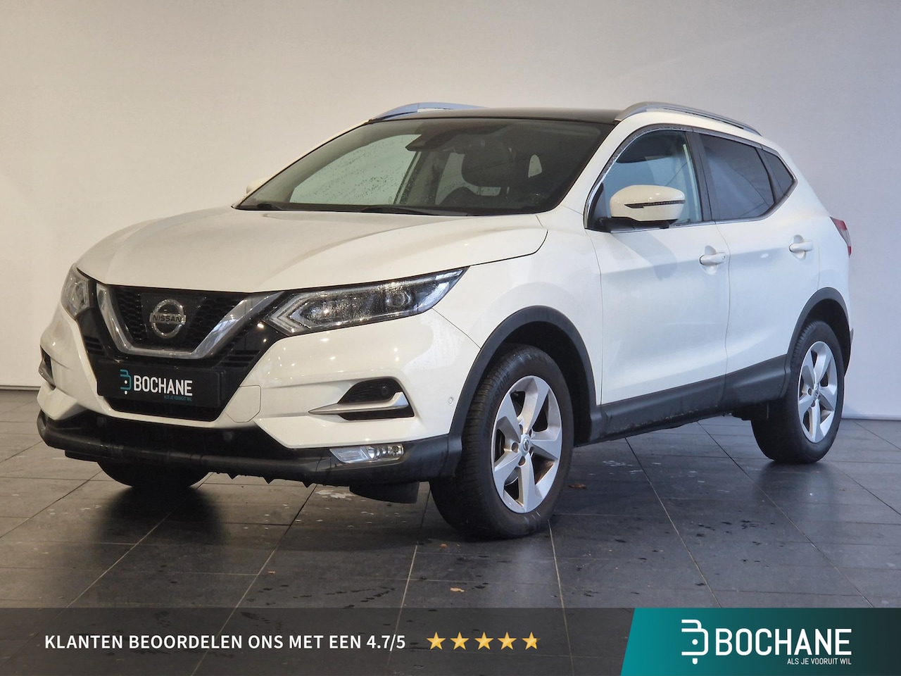 Nissan Qashqai - 1.2 Business Edition PANORAMADAK | LEDEREN BEKLEDING | NAVIGATIE - AutoWereld.nl