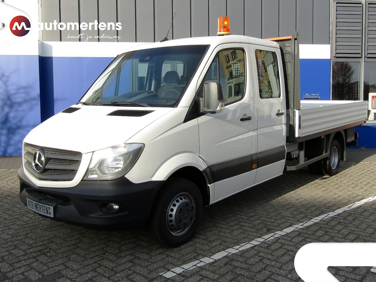 Mercedes-Benz Sprinter - 516CDI 163pk | Open Laadbak / Pick-Up | Trekgewicht 3500kg - AutoWereld.nl