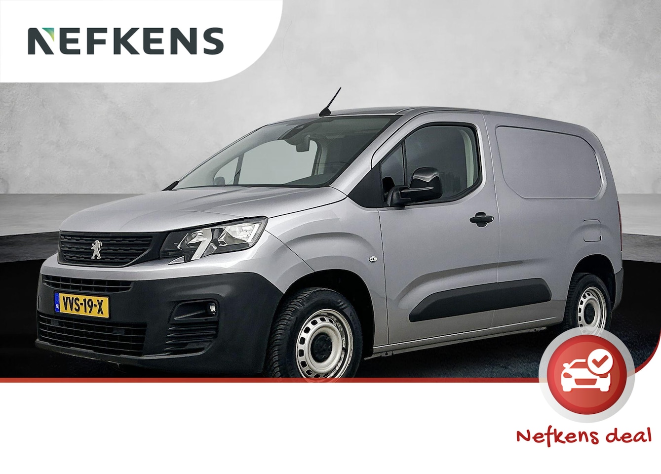 Peugeot Partner - 1.5 HDi 100 pk L1 Navigatie | Airco | Houten Vloerplaat | Parkeersensoren - AutoWereld.nl