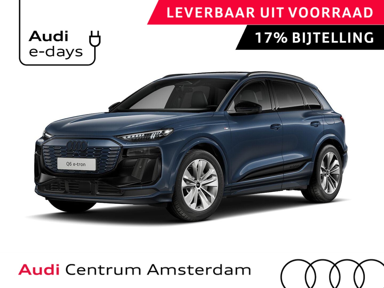 Audi Q6 e-tron - S edition 83Kwh 252 pk SUV | Tech pakket plus | Glazen panoramadak | Trekhaak | Privacy gl - AutoWereld.nl