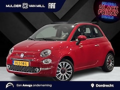 Fiat 500 C - Cabio RED 1.0 Hybrid 70pk | NAVI | CLIMA | DAB+ | 16" LM-VELGEN | APPLE CARPLAY / ANDROID