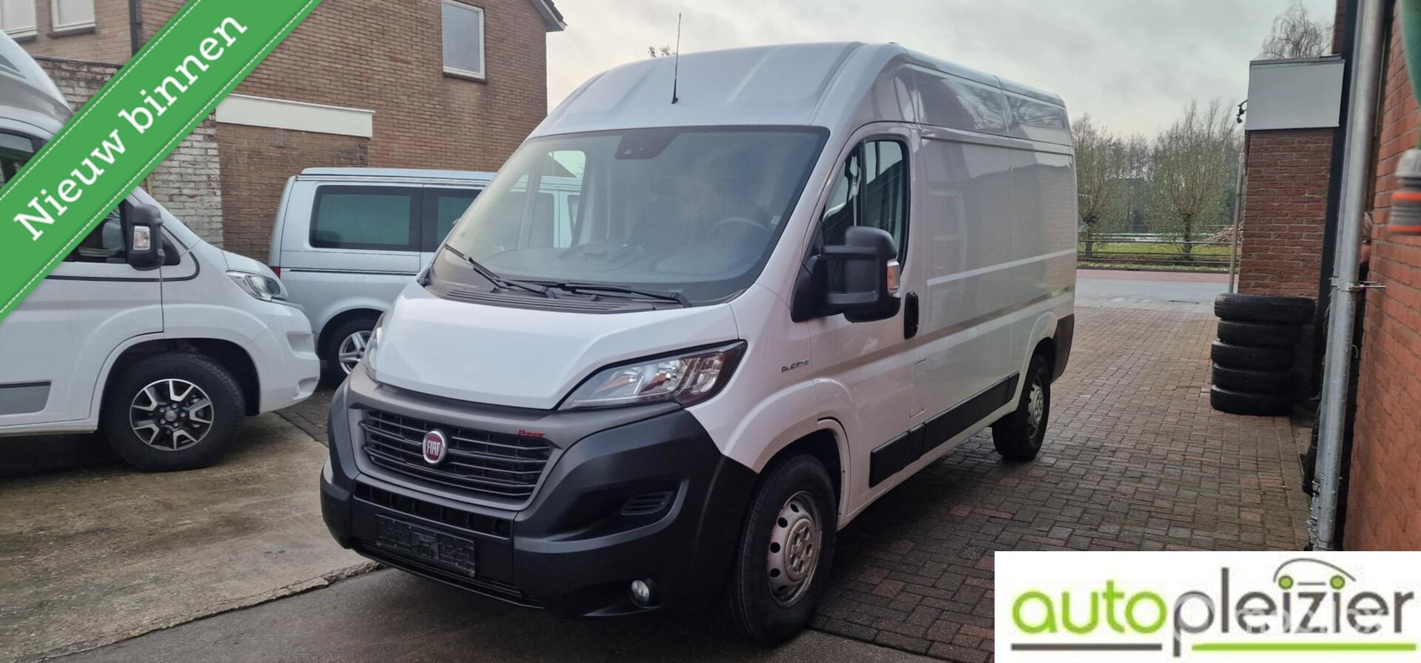 Fiat Ducato - bestel 35 2.3 MultiJet 160 Automaat L2H2 safety pack - AutoWereld.nl