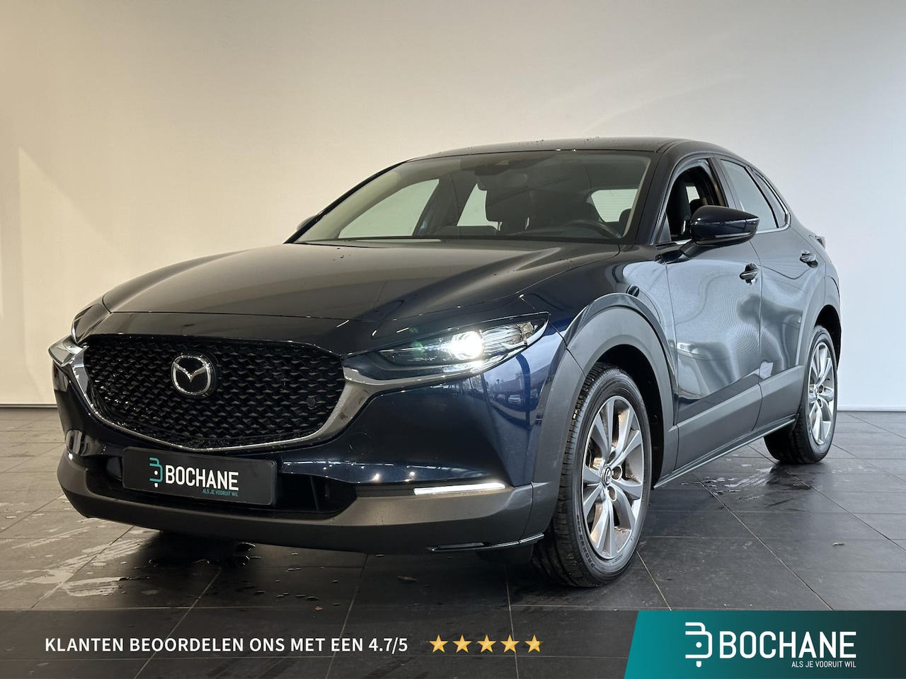 Mazda CX-30 - 2.0 e-SkyActiv-X M Hybrid Comfort AUTOMAAT | AFNEEMBARE TREKHAAK | NAVIGATIE | HEAD-UP DIS - AutoWereld.nl
