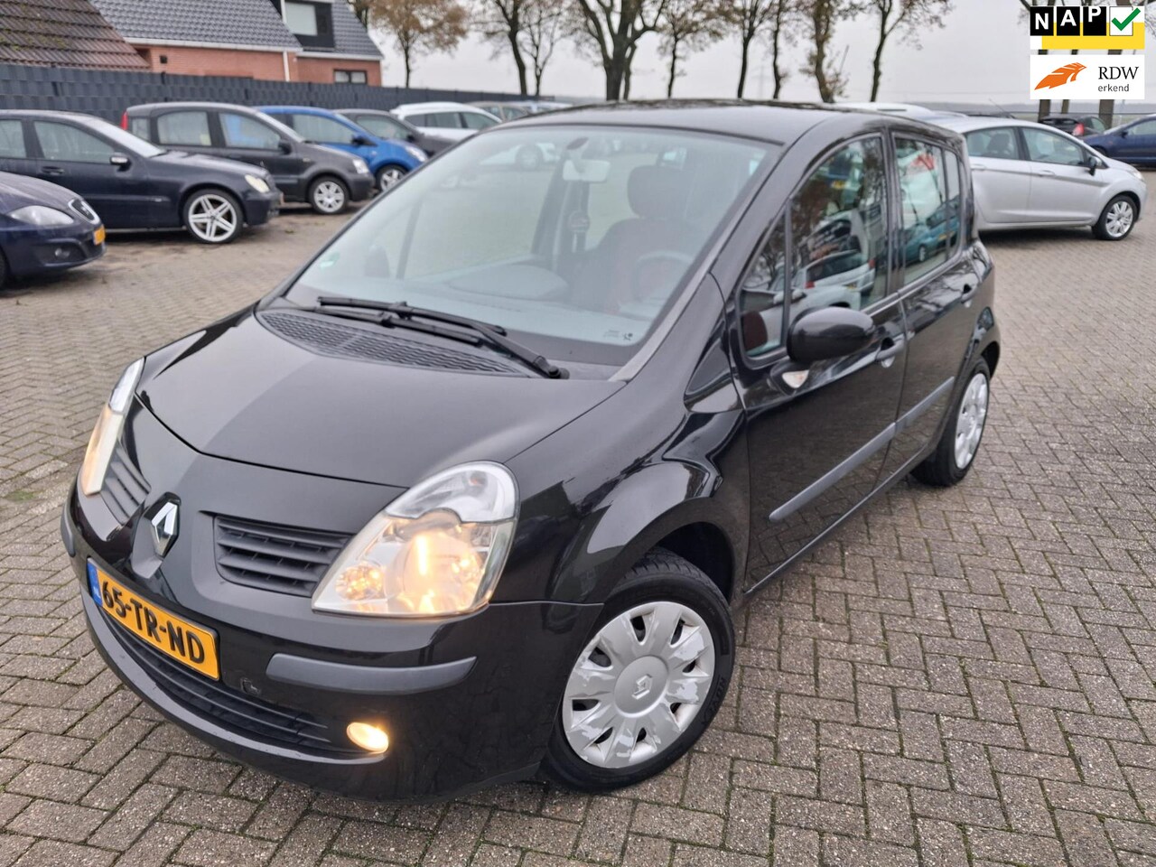 Renault Modus - 1.4-16V Air 2007. Airco/Trekhaak/Carkit etc.. Top onderhouden! APK 10-2026 - AutoWereld.nl