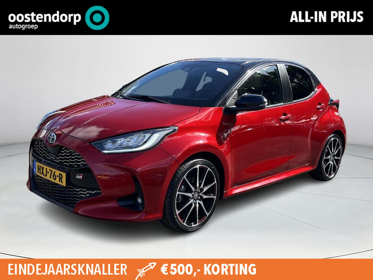 Toyota Yaris - 1.5 Hybrid GR Sport | JBL Audio | Navigatie | Dode hoek waarschuwing | Stoelverwarming | - AutoWereld.nl